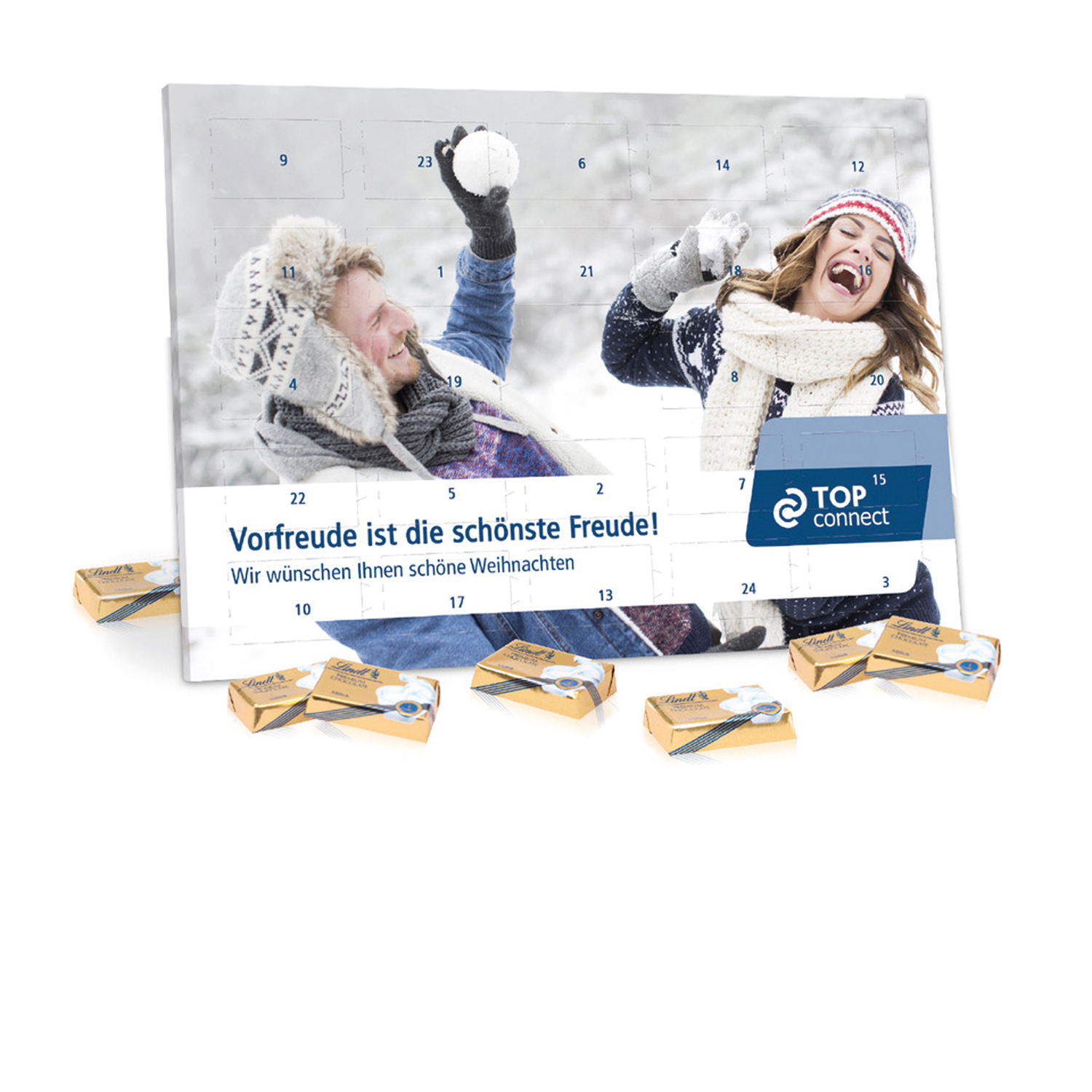 LINDT Tisch-Adventskalender "Select Edition"