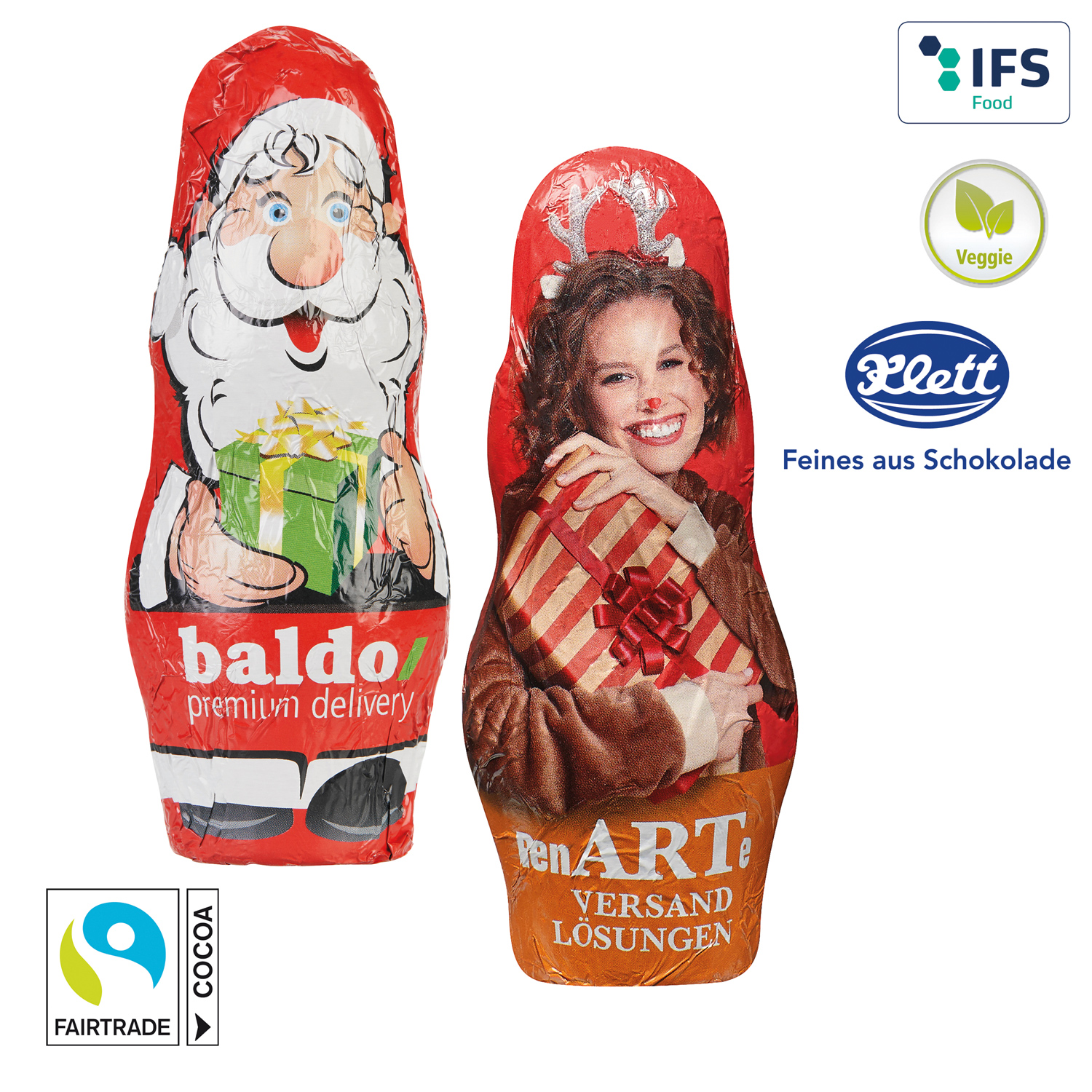 Schoko-Weihnachtsmann "Midi"