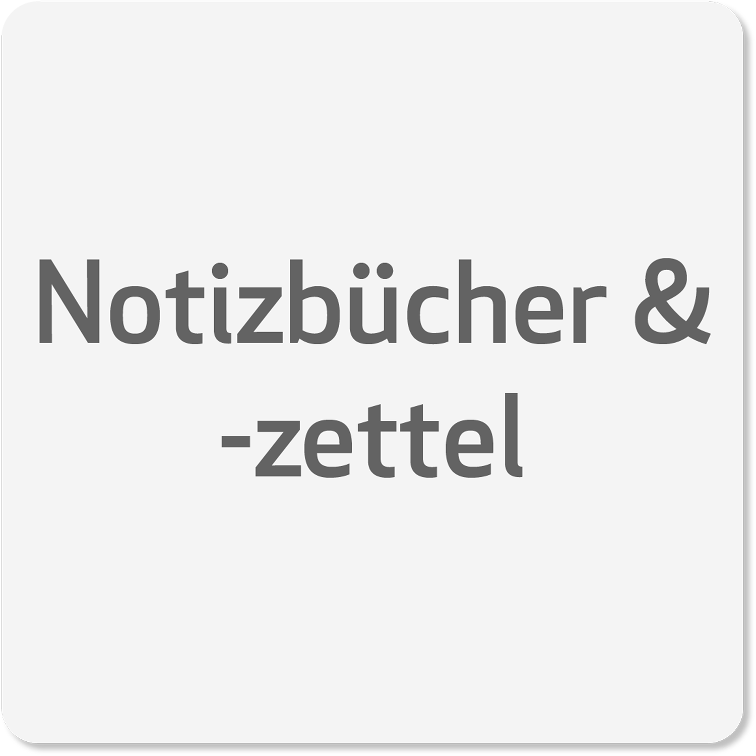Notizbücher & -zettel