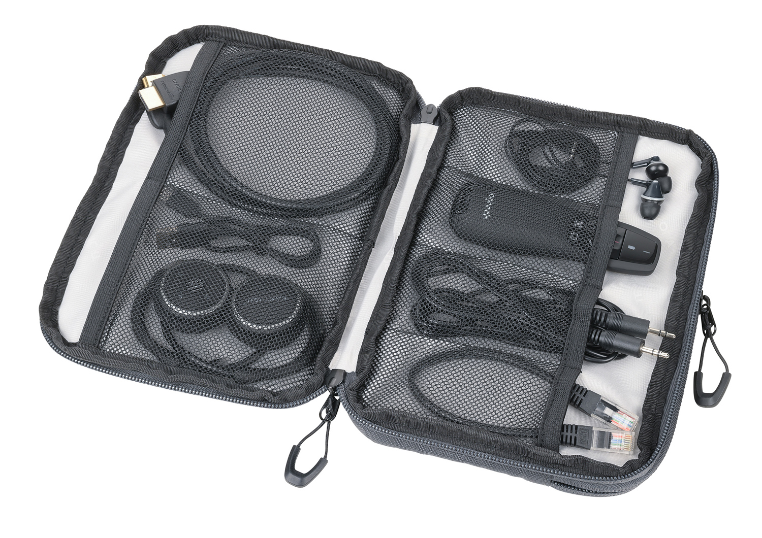 TROIKA Kabeltasche "Blue Cycle Tech Pouch 2"