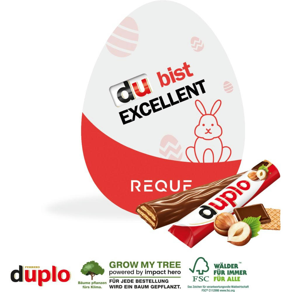 WERBEKARTE „OSTEREI” MIT DUPLO