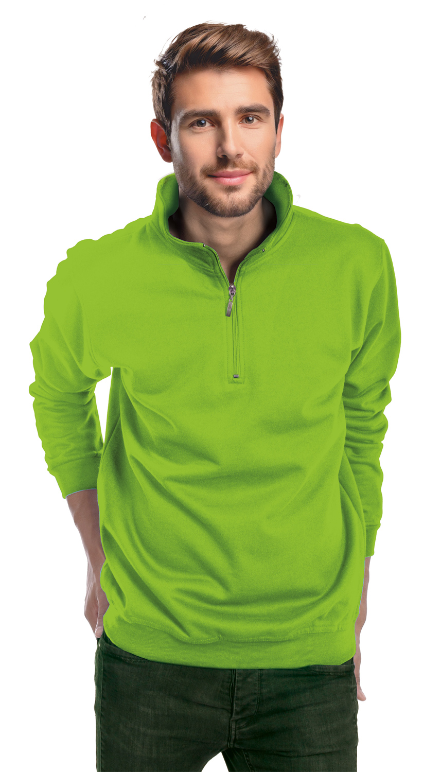 Workwear Sweat-Shirt »Zip« Unisex