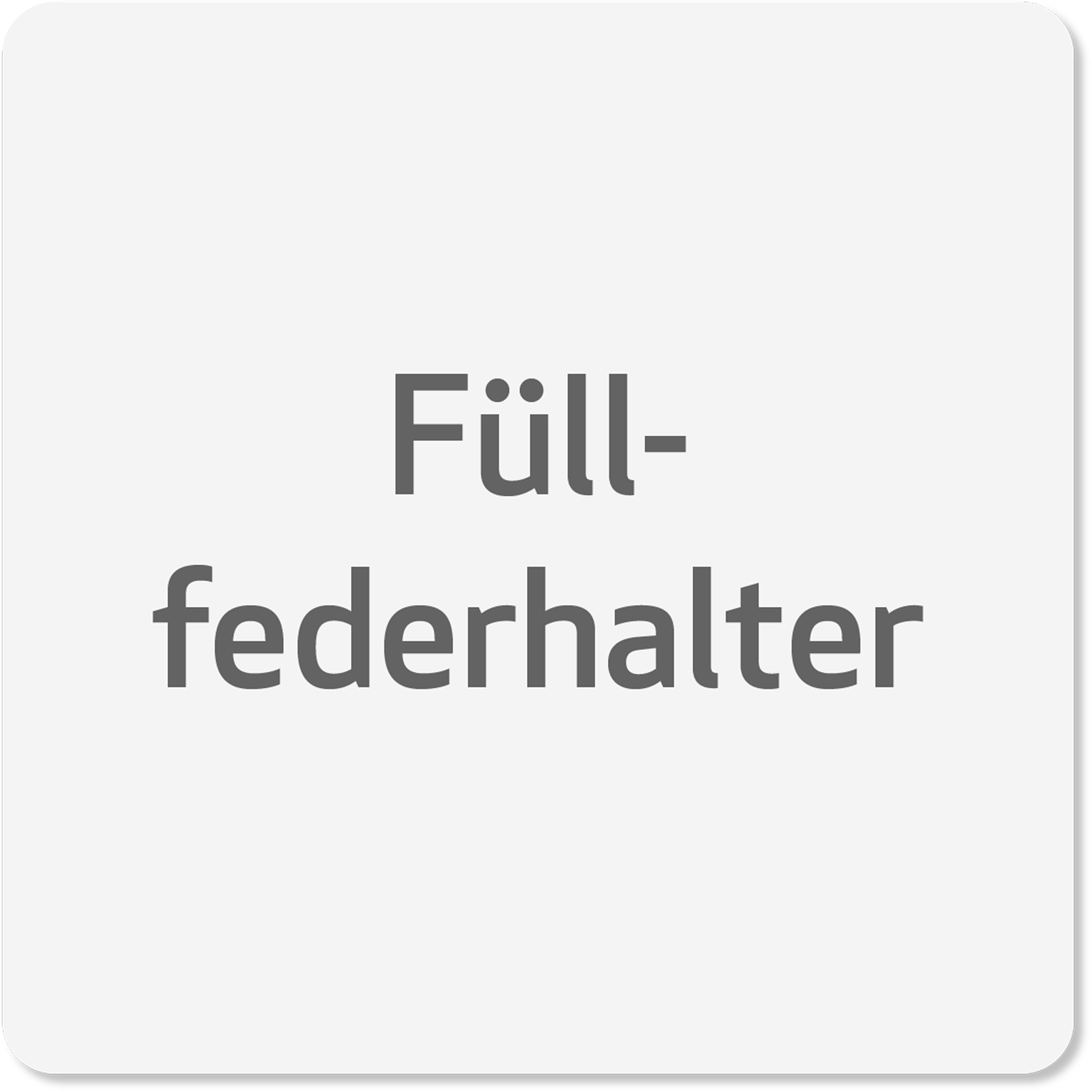 Füllfederhalter