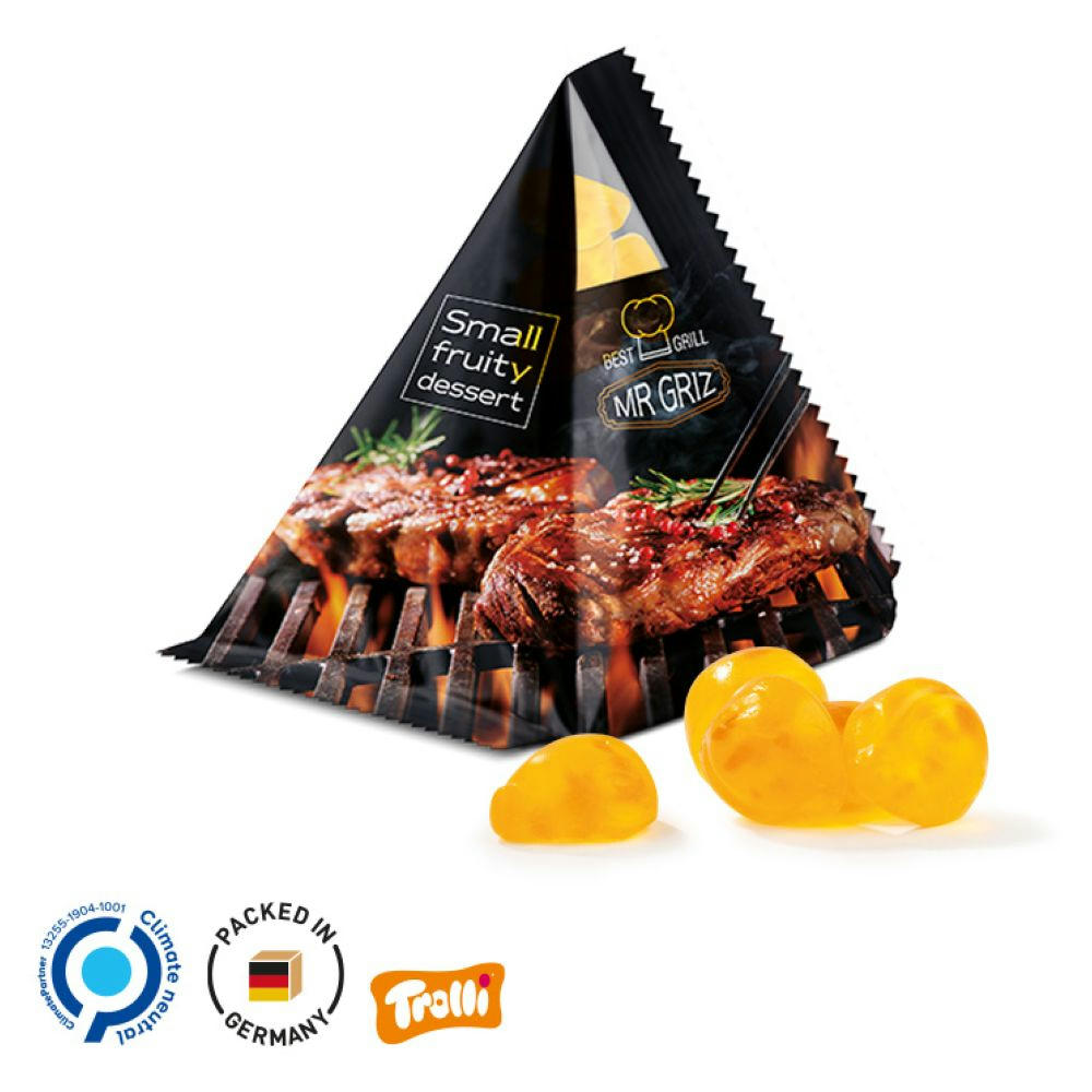 Tetraeder 15g, Vitamin-Fruchtgummi