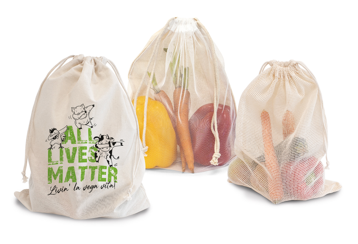 OEKO-TEX Obst- und Gemüsebeutel "Mumbai"